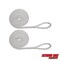 Extreme Max Extreme Max 3006.2591 BoatTector Premium Double Braid Nylon Fender Line Value 2-Pack-3/8" x 6' White 3006.2591 - alternate 2